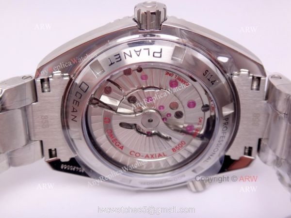 Swiss Replica Omega Seamaster Co-Axial Watch SS Orange 3