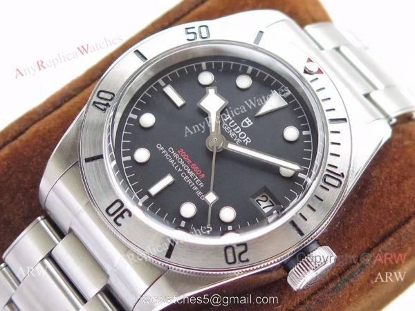 Swiss Grade Replica Tudor Heritage Black Bay Steel SS Black Watch 3