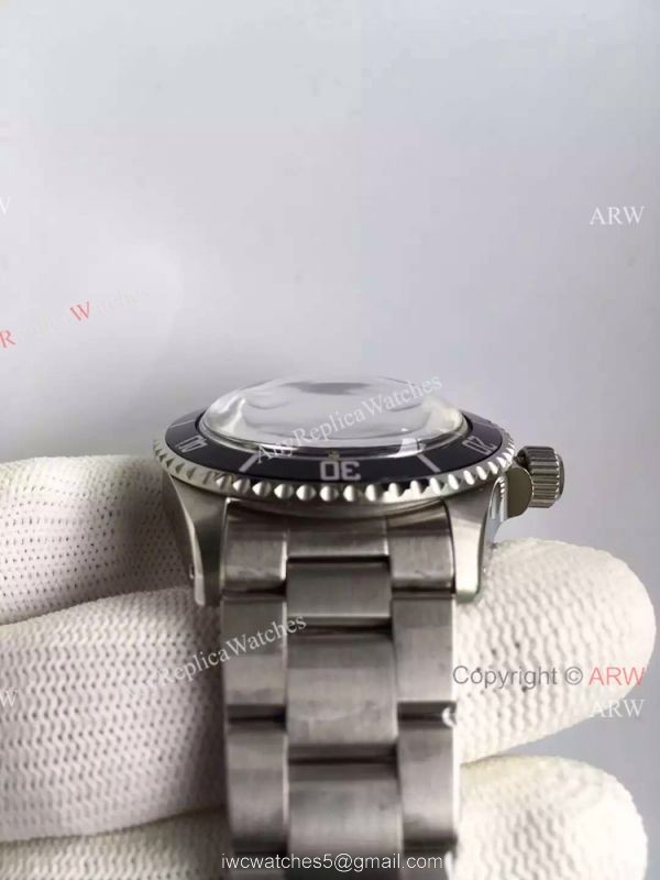 Rolex Vintage Submariner Replica Watch Stainless Steel Black Bezel 3
