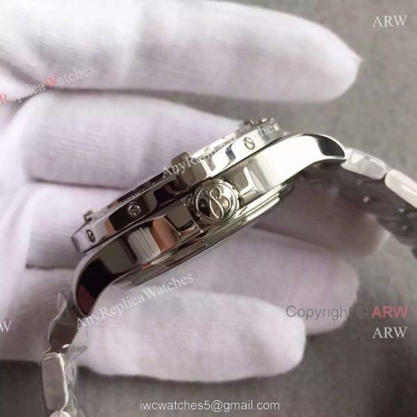 Knockoff Breitling Superocean Steelfish Watch Stainless Steel Blue Face 3