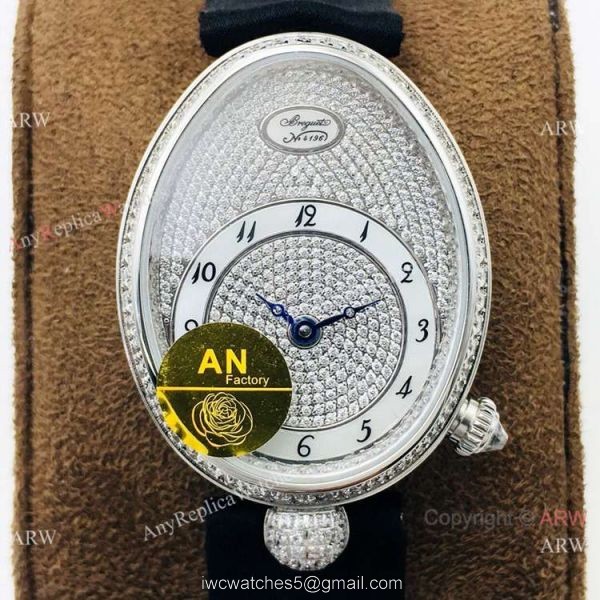 Iced Out Breguet Reine De Naples Swiss 1-1 Replica Watch Automatic 3