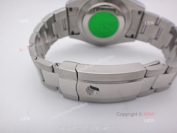 Rolex Sky Dweller Stainless Steel Black watch Working Time Zone 3