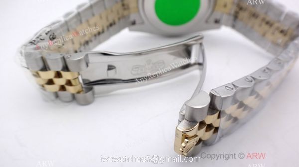 Rolex Datejust 2-Tone Jubilee Silver Diamond 36mm Watch Rolex 16233 Fake Watch 3