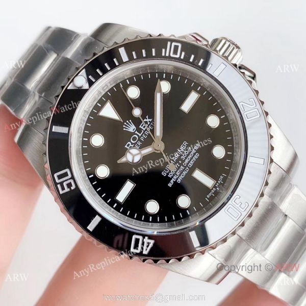Noob Factory V3 Rolex Submariner NO Date Wristwatch Swiss Rolex 3