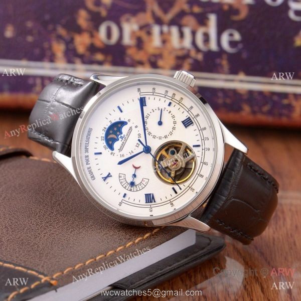Jaeger-LeCoultre Master Tourbillon Rose Gold Watch Best Copy 3