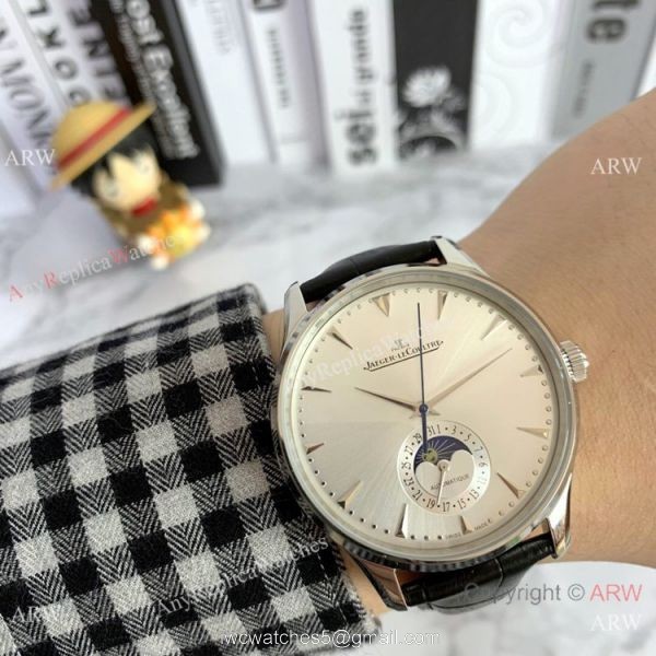 Clone Jaeger LeCoultre Master Ultra Thin Moon Men Watch 43mm 3