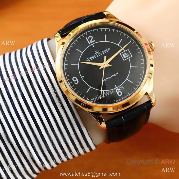 Jaeger-LeCoultre Master Date White Dial Gold Watch 2019 Replica 3