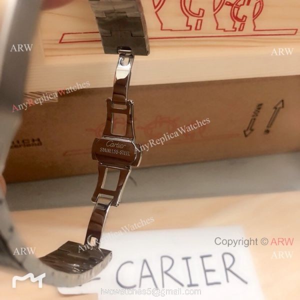 Copy Cartier Santos Mens Watch Stainless Steel or Two Tone 3