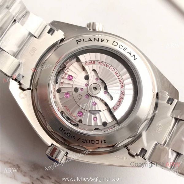 Omega Seamaster Planet Ocean 600m Co-Axial 43.5mm SS Gray Dial 8900 Copy Watch 3