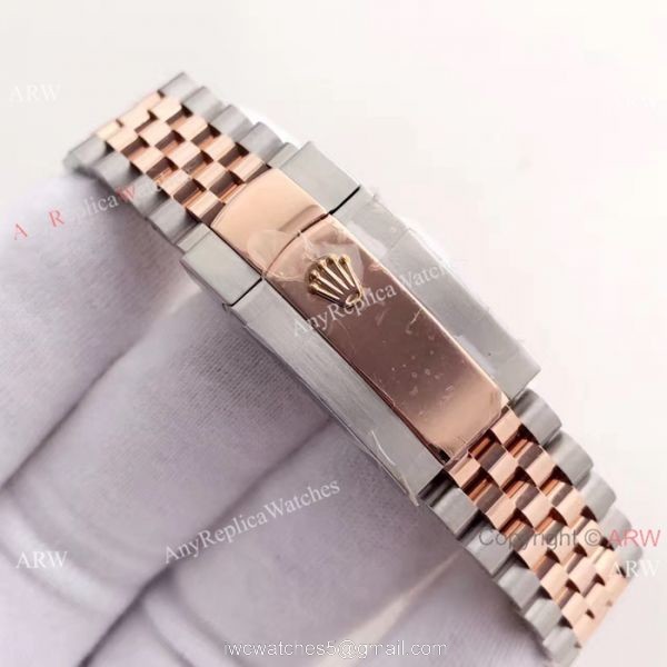 (EW) Rolex Everose Replica Watch 41mm Datejust II Coffee Brown Dial 3