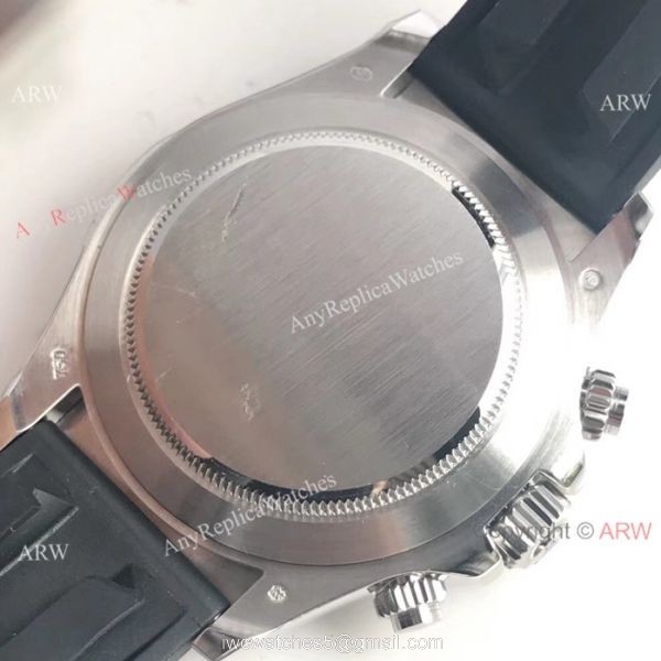AR Factory Daytona 4130 904L Steel Black Ceramic Watch 1:1 Replica 3