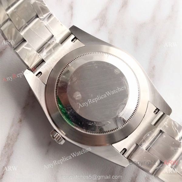 Bp Factory Rolex Oyster DateJust II 41mm Watch SS Grey Diamond Dial 3