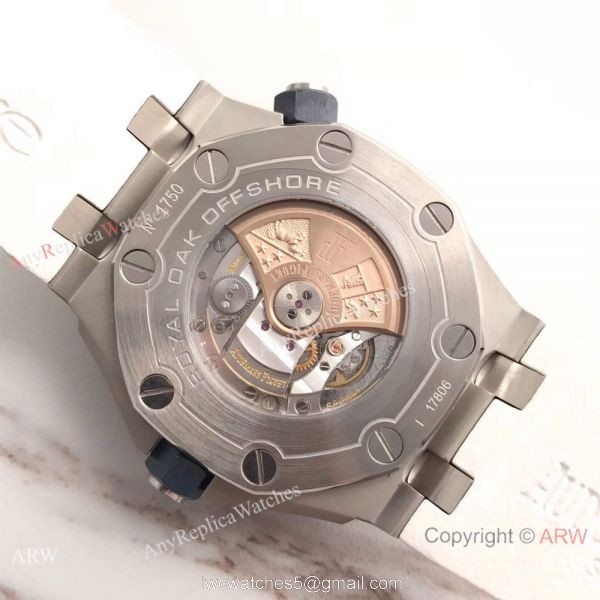 Swiss Grade Replica Audemars Piguet Royal Oak Offshore White Dial Rubber 3