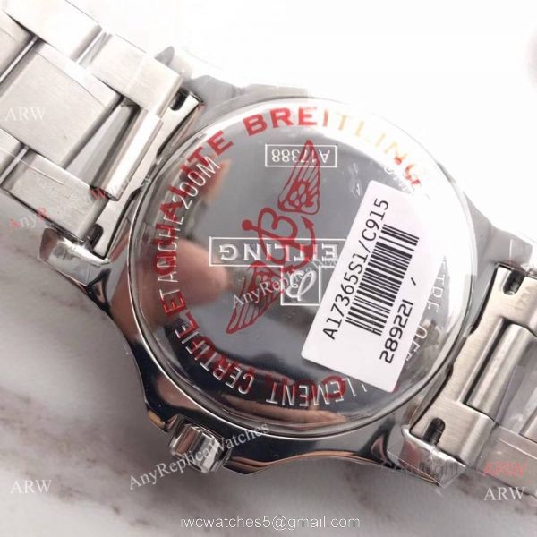 Breitling Copy Watches China Factory Newest Breitling Colt Automatic Watch 44mm Black Dial 3
