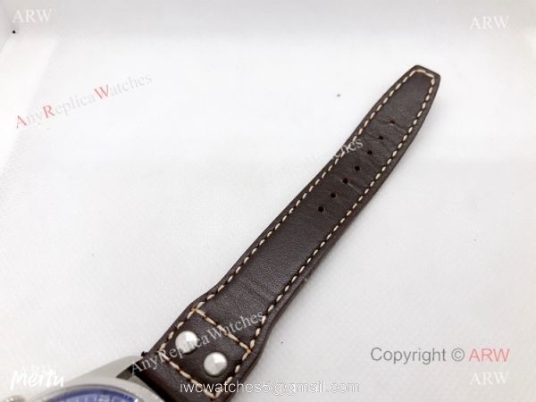 IWC Big Pilot SS Blue Dial Automatic Power Reserve Replica Watch 3