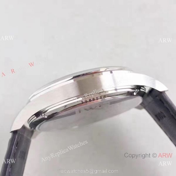 Swiss Grade Replica IWC Regulateur Watch Blue Dial 43mm 3