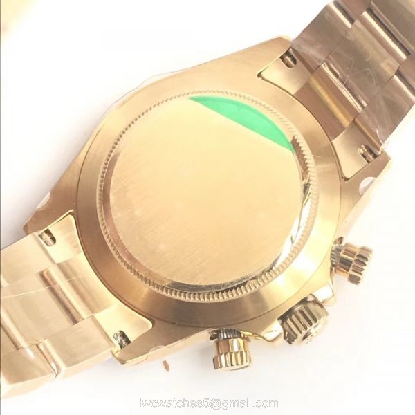 Rolex AR Factory Daytona Green Dial Yellow Gold Watch (904L SS) 3