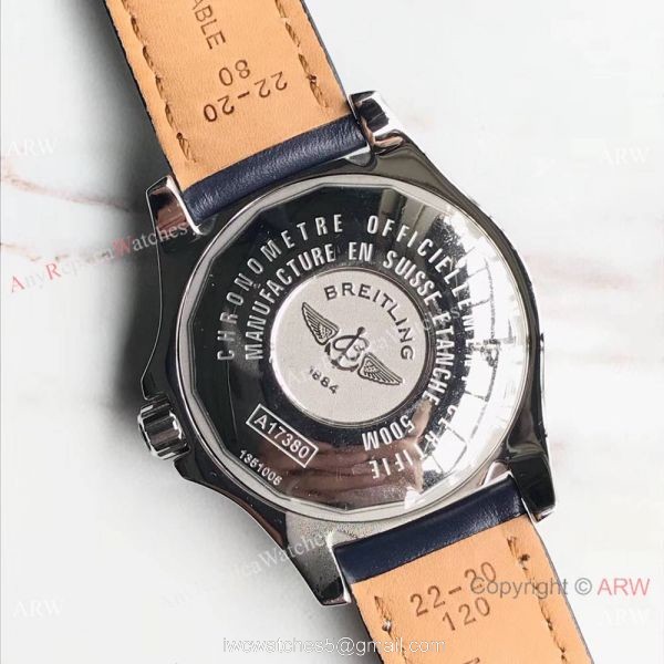 Swiss Grade Breitling Colt Automatic 500m SS Blue Face 40mm Watch 3