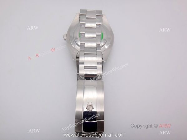 High Quality Rolex Sky Dweller Replica Watch Stainless Steel Black Face 40mm 3