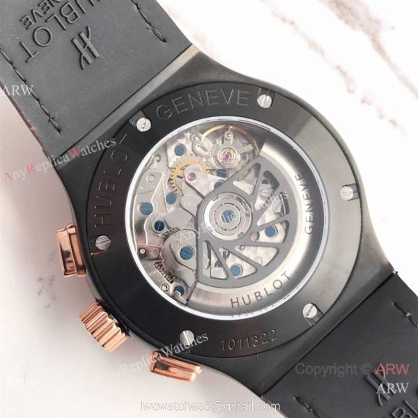 Swiss Copy Hublot Big Bang Classic Fusion Black Case Watch 7750 Valjoux 3