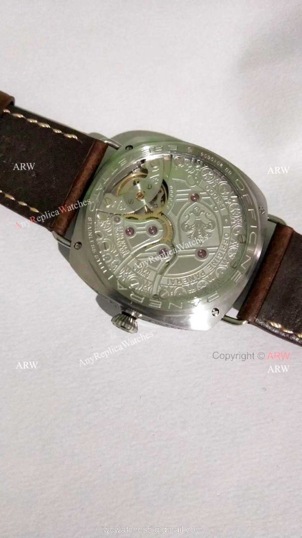 New Replica Panerai Radiomir Firenze PAM00672 Watch Brown Leather Band 3