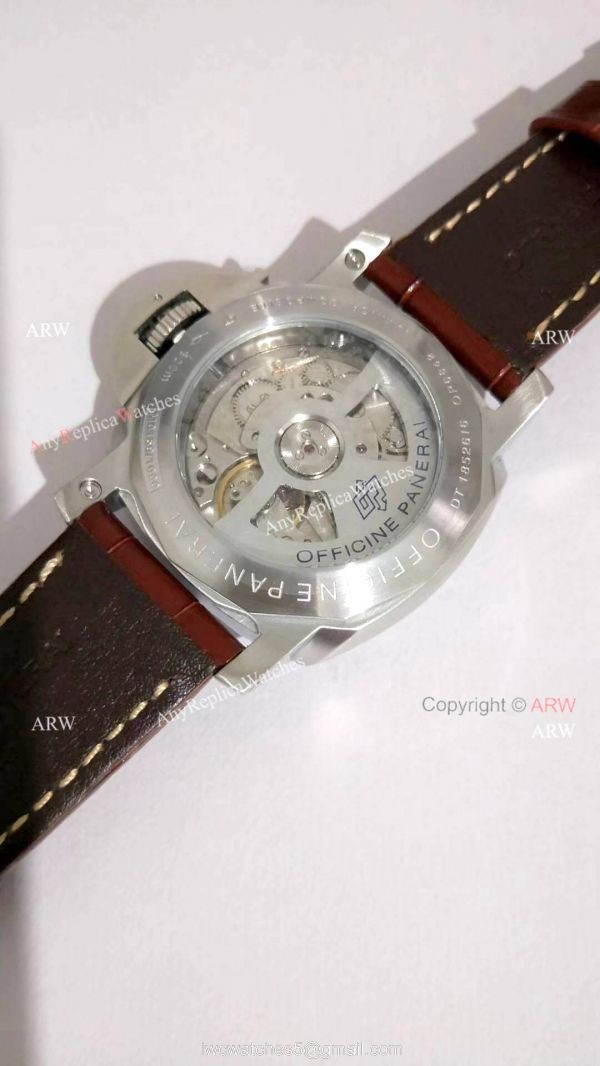 Panerai Luminor Marina PAM00312 SS Black Dial Watch Best Replica 3
