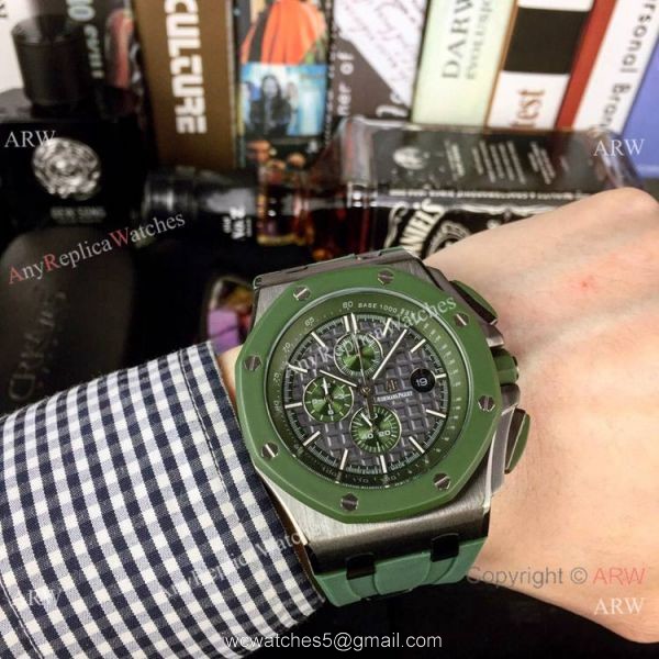 Fake Audemars Piguet Royal Oak Offshore Chrono Watches Red Version 3