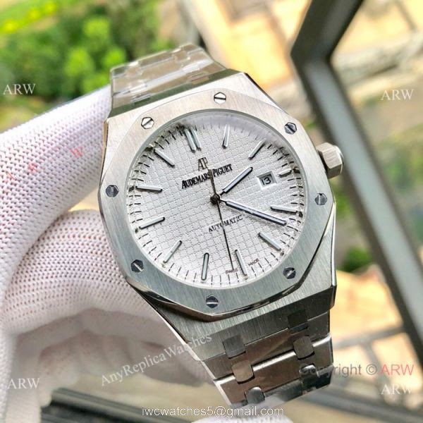 Audemars Piguet Royal Oak Rose Gold Blue Face Watches Low Price 3