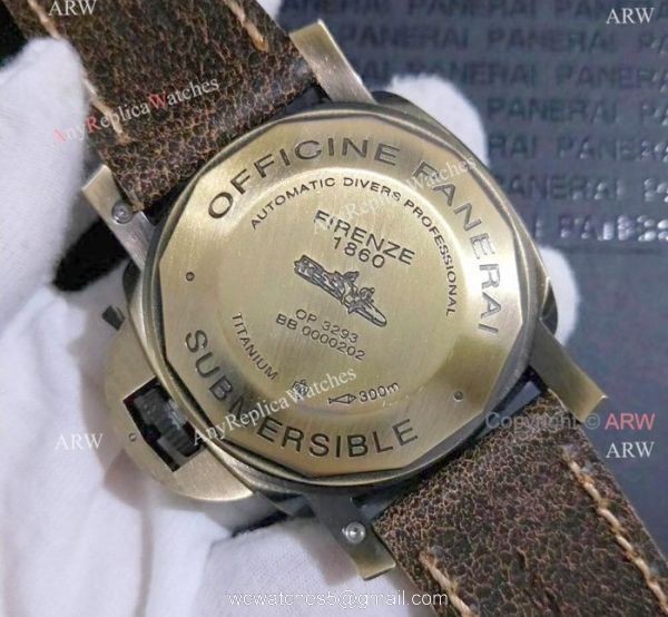 Panerai Luminor Submersible 47 Automatic Replica Watches Camouflage Dial 3