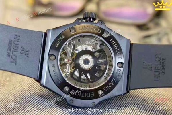 Hublot Big Bang Limited Edition Replica Watch All Black 3