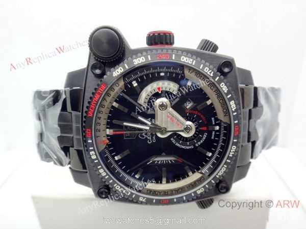 Tag Heuer Carrera Calibre 36 Fiyat Chronograph Watch All Black 3