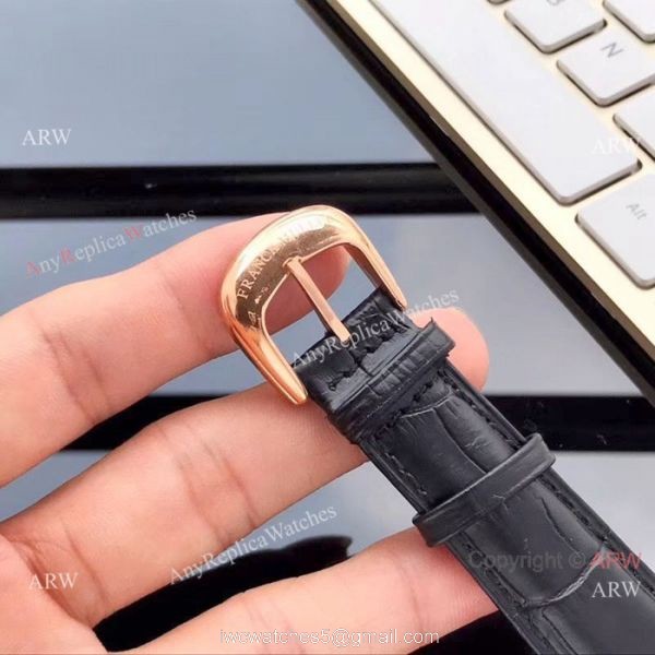 Copy Franck Muller Geneve 39mm Watch Rose Gold Hollow Dial 3