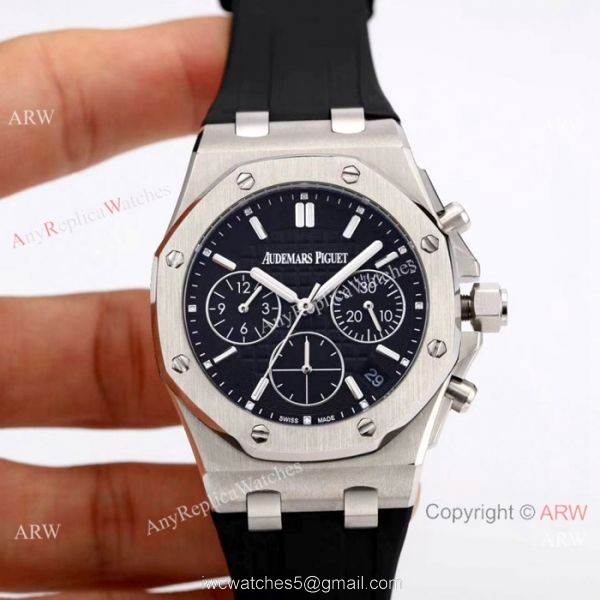 Audemars Piguet Replica Royal Oak Offshore Ladies Watch SS White Dial 3
