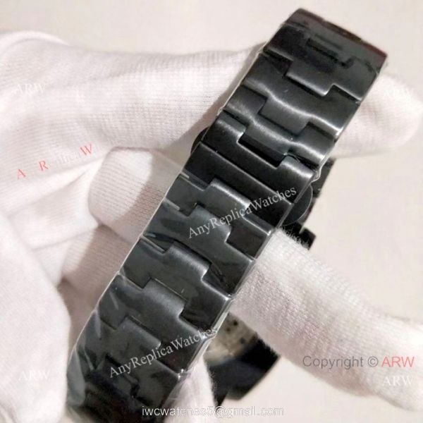 Copy Luminor Marina Panerai Watch Black Steel Brown Dial 3