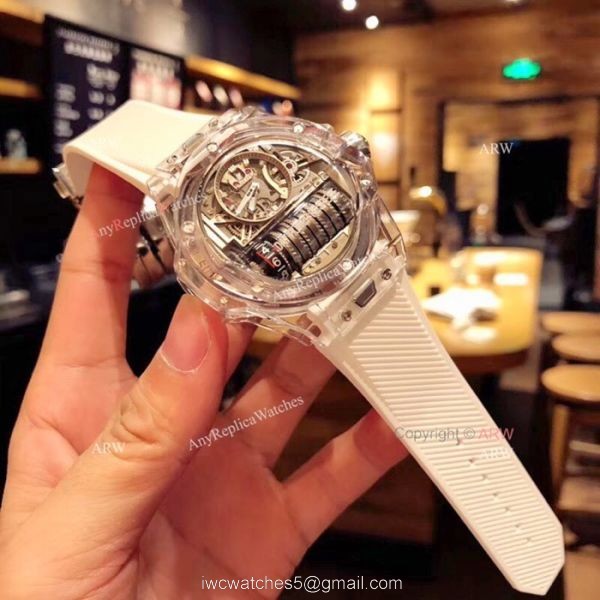 Swiss Hublot Big Bang MP-11 Transparent Case Replica Watch 2019 Baselworld 3