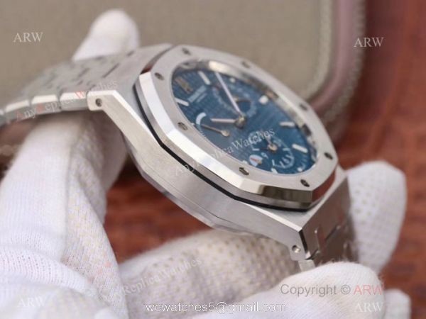 Swiss Replica Audemars Piguet Royal Oak Gmt 2329 Watch Blue Dial 3