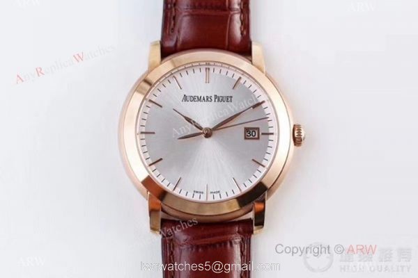 Swiss Copy Audemars Piguet Jules Audemars Swiss 3120 Rose Gold Watch 3