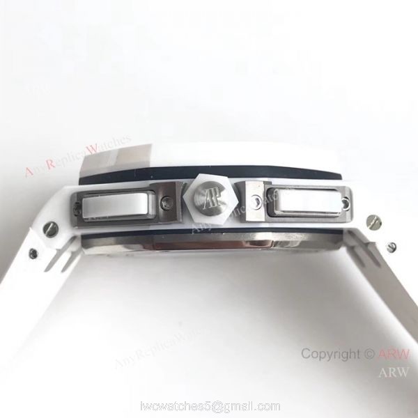 JF Replica Audemars Piguet Royal Oak Offshore Swiss 3126 Watch White Ceramic Case 3