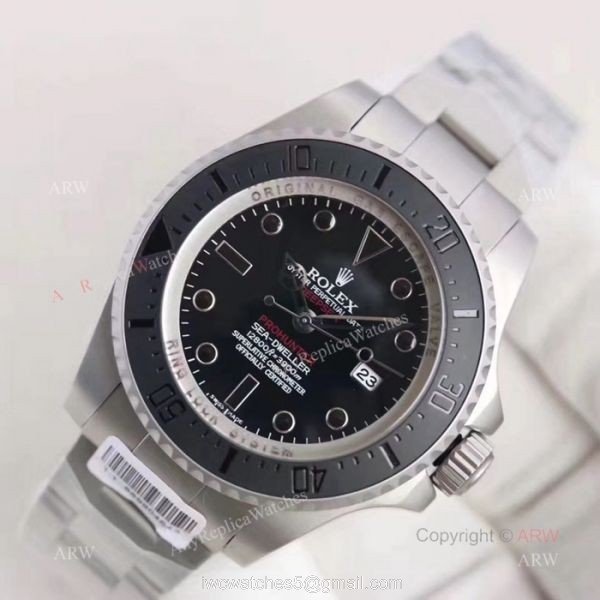 Newest Replica Pro-Hunter Single Red Deepsea Sea-Dweller Rolex Watch 3