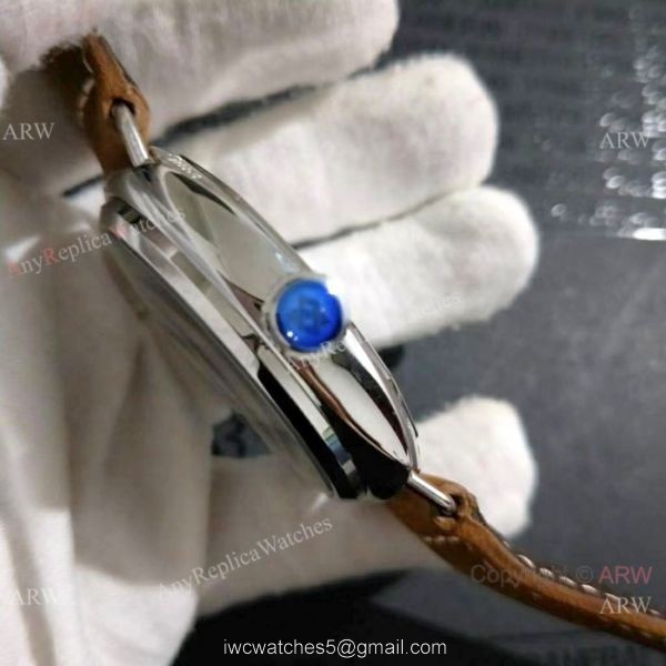 New Copy Panerai Radiomir BREVETTATO Watch SS Brown Markers 3