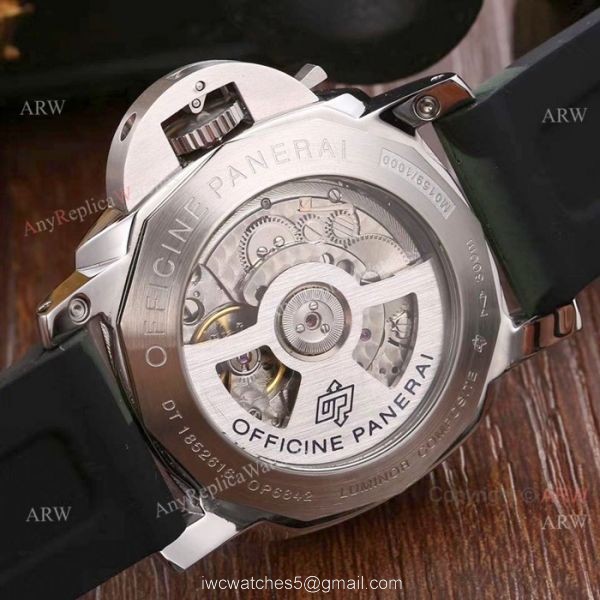 AAA Quality Luminor Panerai SS Blue Dial Watch PAM653 3