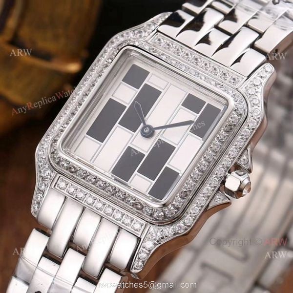 Fake Cartier Panthere de Limited Edition Stainless Steel Watches 3