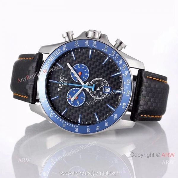 New Style Replica Tissot Chronograph Watches SS White Dial 3