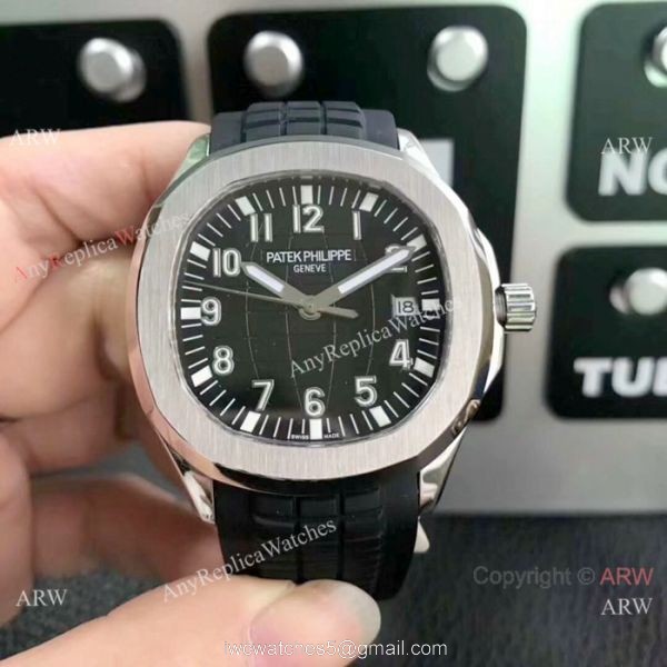 Best Replica Patek Philippe Aquanaut 38mm Watches SS White Dial 3