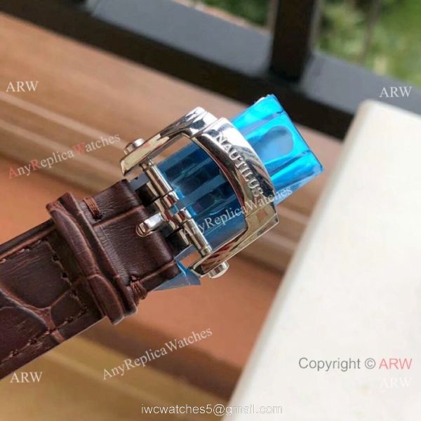 Swiss Patek Philippe Nautilus 7118 Watches SS Blue Dial Blue Strap 3