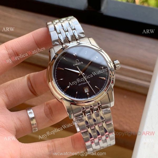 Omega Swiss 8500 Replica Watches Stainless Steel White Face 3