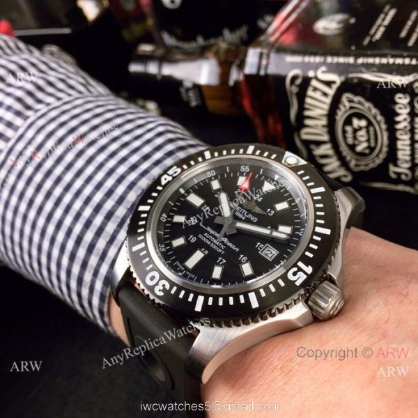 New Replica Breitling Avenger Superocean Watches Blue Bezel Blue Dial 3