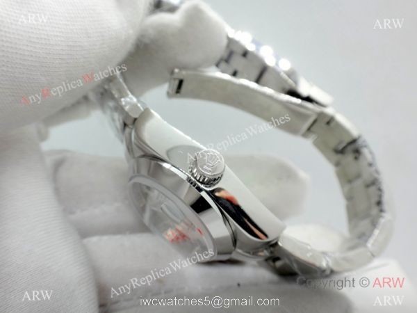 Copy Rolex Datejust Oystersteel Ladies Watch Silver Roman Dial 3