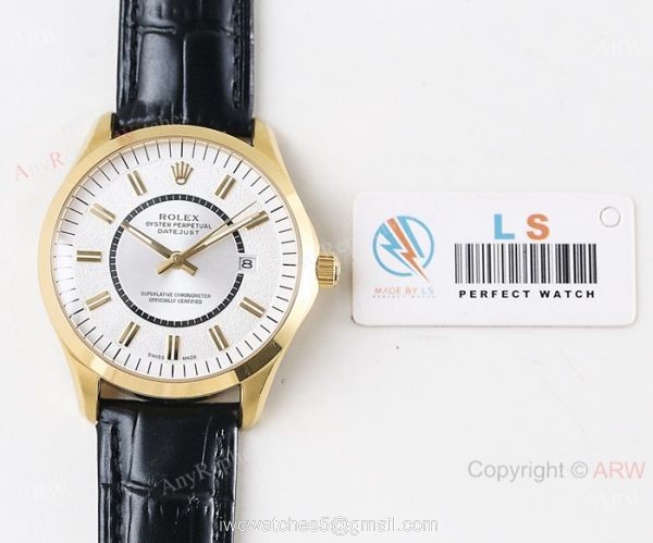 Swiss Grade Rolex Datejust 8215 Yellow Gold Watch 2019 Replica 3