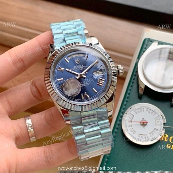 BP Factory 41mm Rolex President Replica Watch Rolex DayDate 2 3